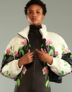 Outlet Cynthia Rowley April Showers Puffer Jacket BLKFL