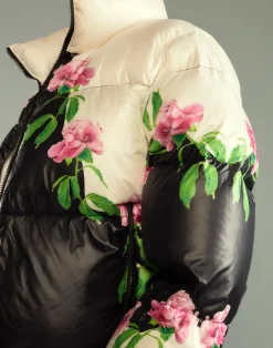 Outlet Cynthia Rowley April Showers Puffer Jacket BLKFL