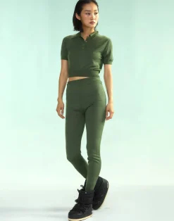 Clearance Cynthia Rowley Aspen Knit Jogger DRKGR