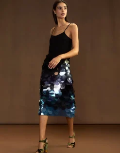 Discount Cynthia Rowley Aurora Skirt NGTSKY