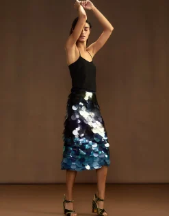 Discount Cynthia Rowley Aurora Skirt NGTSKY