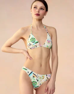 Sale Cynthia Rowley Baia Bikini Bottoms WHTFL
