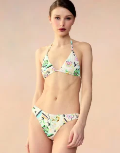 Sale Cynthia Rowley Baia Bikini Bottoms WHTFL