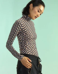 Clearance Cynthia Rowley Base Layer Turtleneck BLKCML