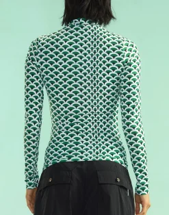 Fashion Cynthia Rowley Base Layer Turtleneck GRNWT