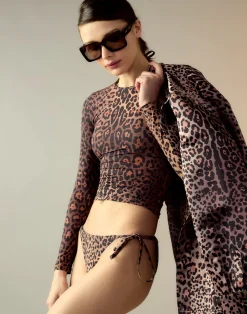 Online Cynthia Rowley Bella Rashguard LEOPD