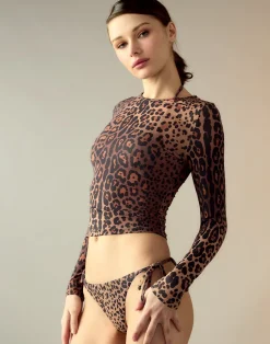 Online Cynthia Rowley Bella Rashguard LEOPD