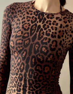 Online Cynthia Rowley Bella Rashguard LEOPD