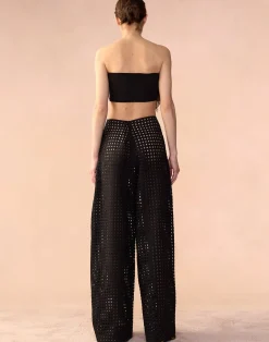 Outlet Cynthia Rowley Birdcage Pants BLACK