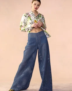 Discount Cynthia Rowley Birdcage Pants Denim