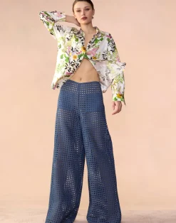 Discount Cynthia Rowley Birdcage Pants Denim