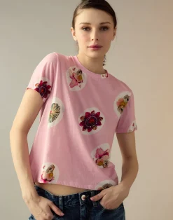 Best Cynthia Rowley Bloom Tee PNKMT