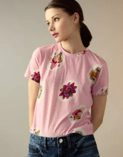 Best Cynthia Rowley Bloom Tee PNKMT