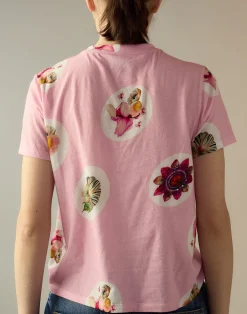 Best Cynthia Rowley Bloom Tee PNKMT
