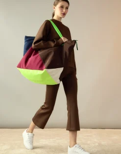 Fashion Cynthia Rowley Bonded Active Pant Brown