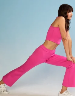 Discount Cynthia Rowley Bonded Active Pant HTPNK