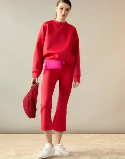 Best Cynthia Rowley Bonded Active Pant Red