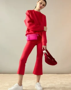 Best Cynthia Rowley Bonded Active Pant Red