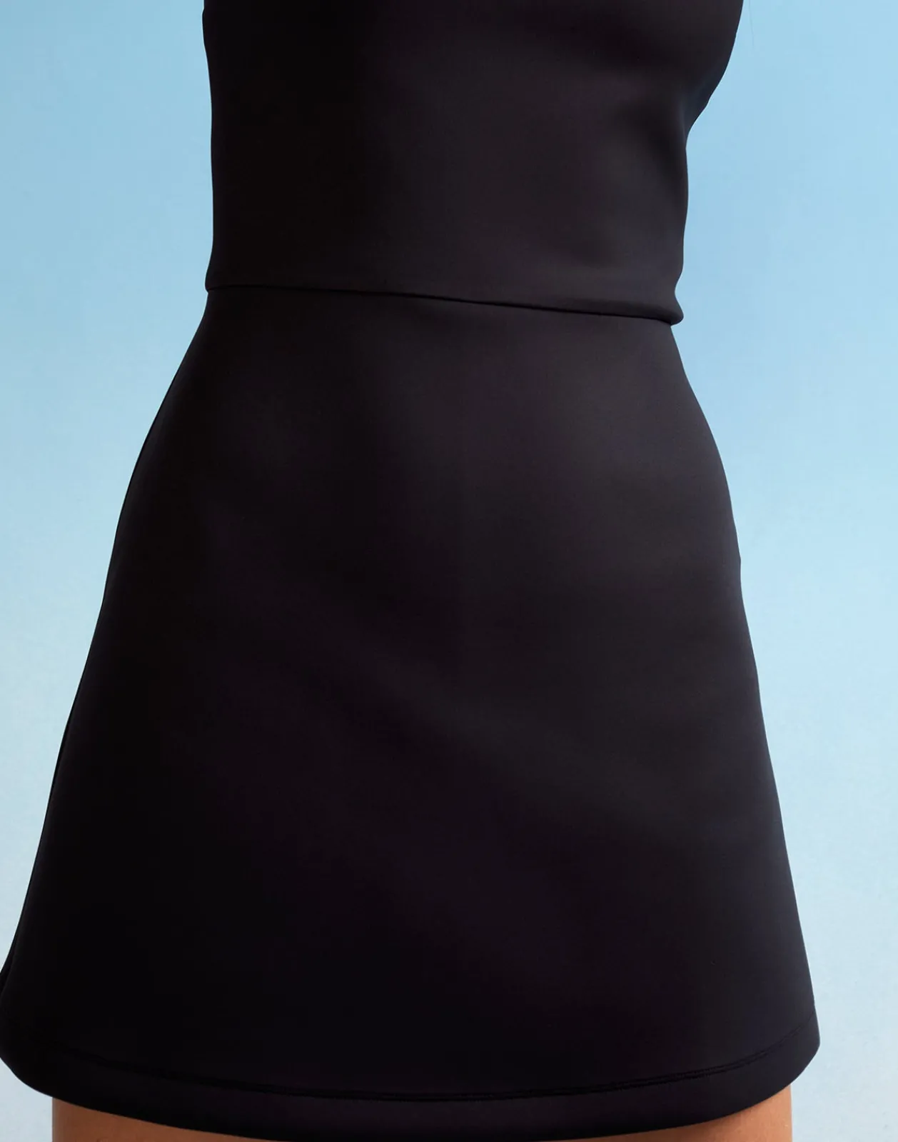 Best Cynthia Rowley Bonded Basics Dress BLACK