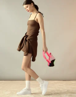 Online Cynthia Rowley Bonded Basics Dress Brown