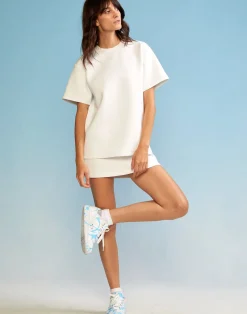 Online Cynthia Rowley Bonded Tee White