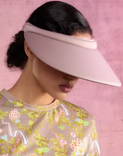 New Cynthia Rowley Bonded Visor CAMEL