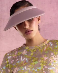 New Cynthia Rowley Bonded Visor CAMEL