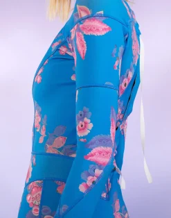 New Cynthia Rowley Bowie Floral Wetsuit BLPKM