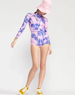 Hot Cynthia Rowley Bowie Floral Wetsuit PNKBL