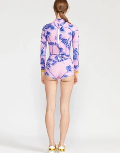 Hot Cynthia Rowley Bowie Floral Wetsuit PNKBL