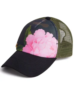 Hot Cynthia Rowley Camo Trucker Hat GRNCAM