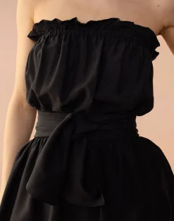 Hot Cynthia Rowley Cassis Jumpsuit BLACK