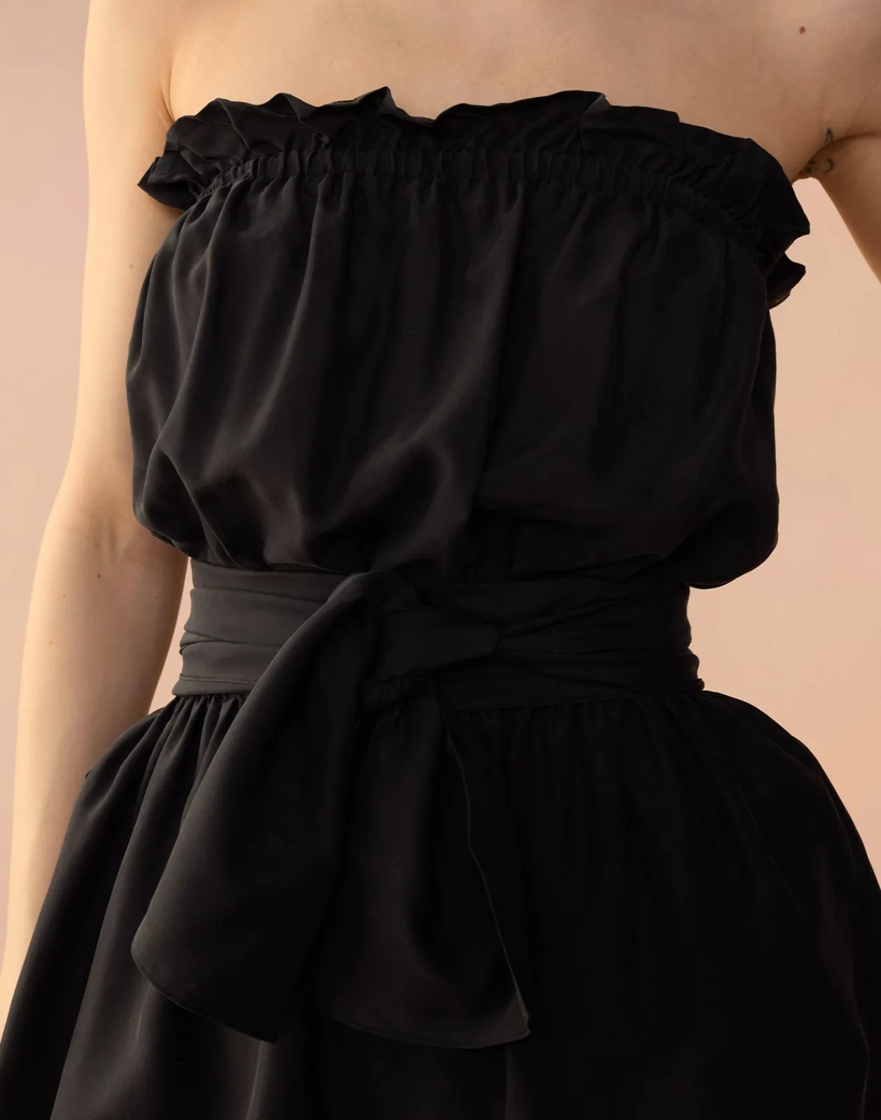 Hot Cynthia Rowley Cassis Jumpsuit BLACK