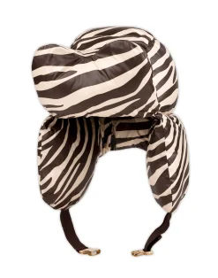 Fashion Cynthia Rowley Cloud Trapper Hat ZEBRA