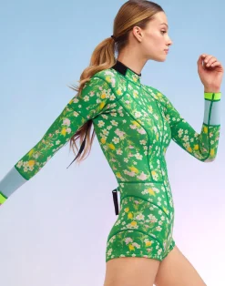 Clearance Cynthia Rowley Clover Wetsuit GRNMT
