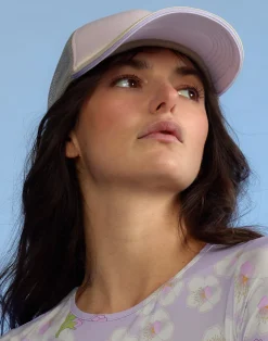 Sale Cynthia Rowley Colorblock Trucker Hat IVPKTP
