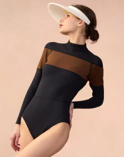 Best Cynthia Rowley Color-block Wetsuit BLKBR