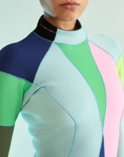 Hot Cynthia Rowley Colorblock Wetsuit MULTI