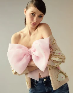 Outlet Cynthia Rowley Cupid's Bow Bandeau PINK