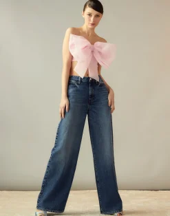 Outlet Cynthia Rowley Cupid's Bow Bandeau PINK