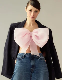 Outlet Cynthia Rowley Cupid's Bow Bandeau PINK