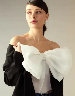 Sale Cynthia Rowley Cupid's Bow Bandeau White