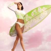 Clearance Cynthia Rowley Custom 7' Surfboard - Cheery Blossom