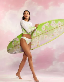 Clearance Cynthia Rowley Custom 7' Surfboard - Cheery Blossom
