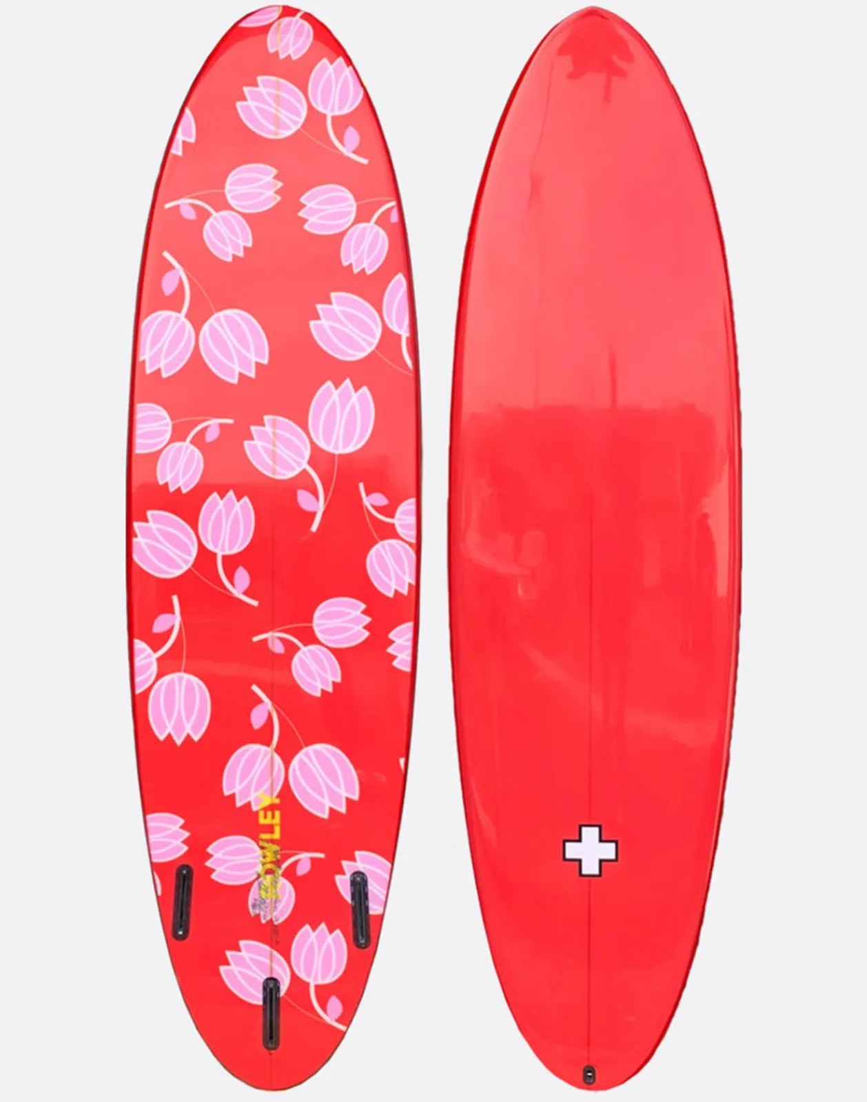 Best Cynthia Rowley Custom 7' Surfboard - Tulips