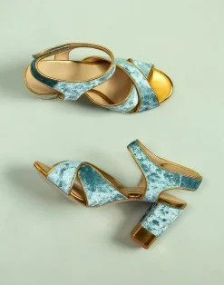 Hot Cynthia Rowley Date Night Heels BLUE