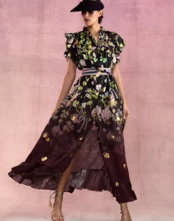 Outlet Cynthia Rowley Dawn Dress BLKMT