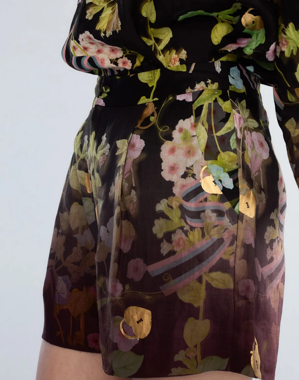 Clearance Cynthia Rowley Dawn Shorts BLKMT