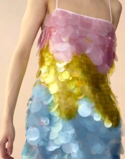 Discount Cynthia Rowley Daylight Disco Dress PNKYLW