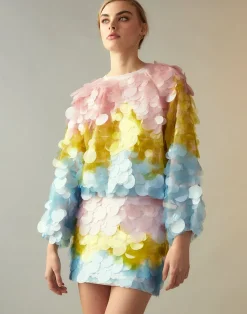 Fashion Cynthia Rowley Daylight Disco Skirt MULTI